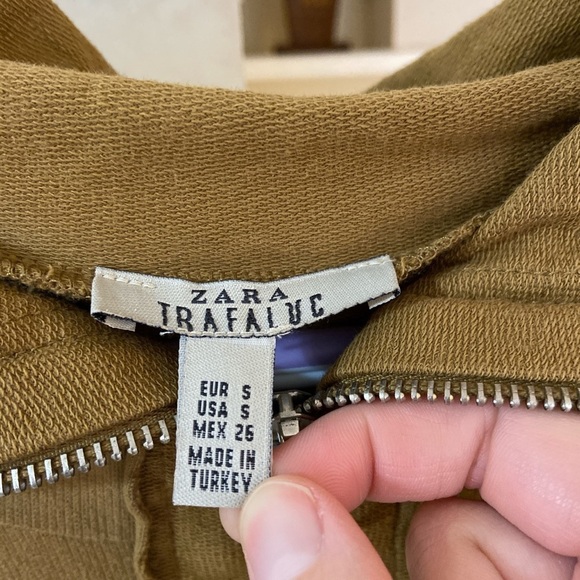 Zara Trafaluc Oversized Poncho Shirt - Picture 3 of 6